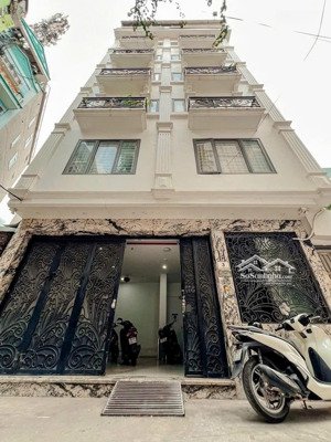 bán toà chdv 9 tầng 28 phòng trung tâm cầu giấy thang máy ô tô vào nhà - ba bước ra phố