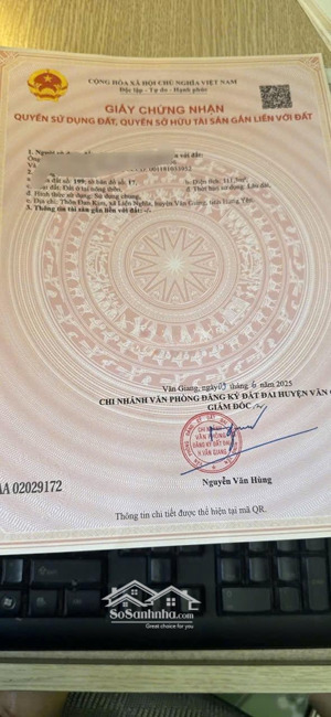 bán đất tại xã liên nghĩa, văn giang, hưng yên, 43 triệu / m2, 111.3 m2