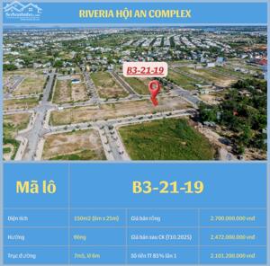 Phố chợ Lai Nghi : Bán đất đường 27m, DT 6x25m, giá 16 tr/m2, thông đường An Dương Vương