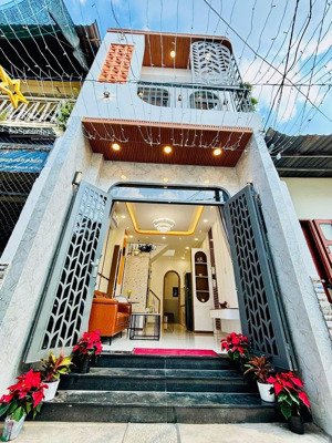 bán nhà hẻm 1 xẹt tại nguyễn lâm, p.7, q. phú nhuận, (62m2), chỉ, hẻm xe hơi, đã hoàn công