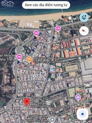 Bán lô đất góc 2 mặt tiền hẻm ô tô Dã Tượng, Phước Long, Nha Trang. Chiều ngang 11m, thích hợp xây căn hộ