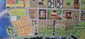 về hà nội bán đất biệt thự đẹp, gần sông sg, đd.cv ,tại kdc huy hoàng -dt: 15x21 m2 - 230triệu / m2