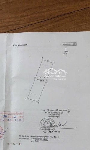 bán căn biệt thự liền kề khu ciputra 126m x 4 tầng mặt tiền 6m giá 46,5 tỷ