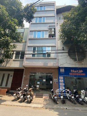 cho thuê nhà phân lô, vỉa hè phố nguyễn xiển dt 60m2 x 5 tầng, mt 4.5m. giá 25tr/th
