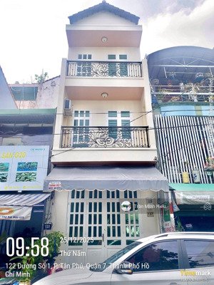 bán nhà mặt tiền đường số 1 gần sát chợ tân mỹ kinh doanh sầm uất