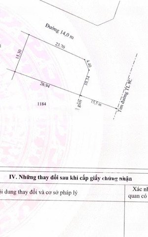 chính chủ gửi bán lô góc 379m2 đường 15m sát trục thông ra biển giá 4tỷ7xx
