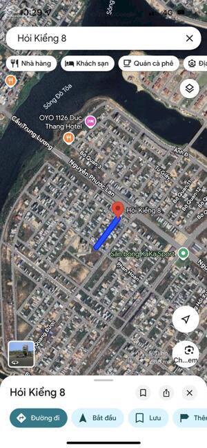  BÁN ĐẤT ĐƯỜNG HÓI KIỂNG 8 – SONG SONG TRỤC ĐƯỜNG LỚN | NAM HÒA XUÂN 