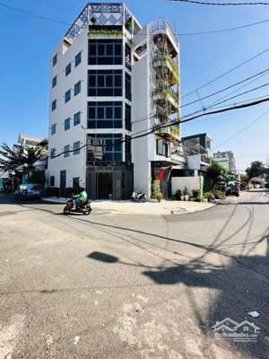 bán toà nhà văn phòng 5 tầng có thang may, mặt tiền đường tân thới nhất, q12, lh 