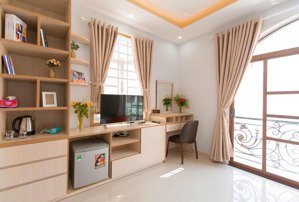 cho thuê phòng full nội thất ban công gần nhà thờ tân định quận 3