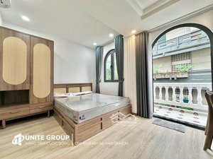 cho thuê căn hộ 1 phòng ngủ ban công 38m2 phan đăng lưu, bình thạnh gần chợ bà chiểu, giáp quận 1