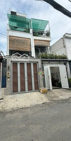 nhà 4 tầng đúc btct hẻm oto thông 6m phan huy ích 4x 15 ) hoàn công sổ hồng riêng giá 6,4 tỷ