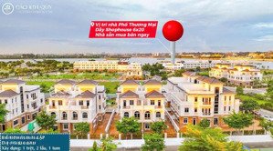 nhà phố thương mại shophouse 1t, 2l, 1 tum, 120m2 đảo kim quy, cù lao tân vạn, biên hoà, đồng nai