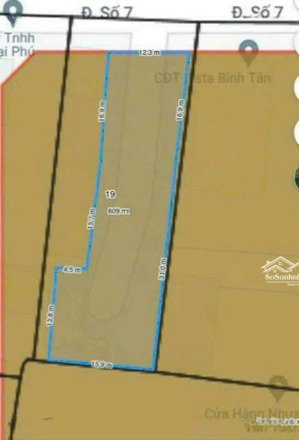 hàng hiếm bình tân mt đường số 7, 605m2 full thổ giá 35 tỷ bớt lộc