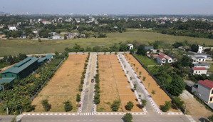 đất nền giá rẻ tại hòa lạc, 10m mặt tiền, 2 mặt thông thoáng