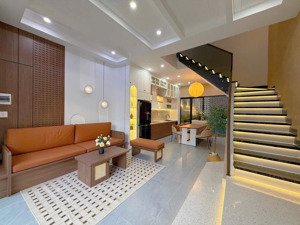 bán nhà 4 tầng mặt tiền trần thanh mại mới xây full nội thất