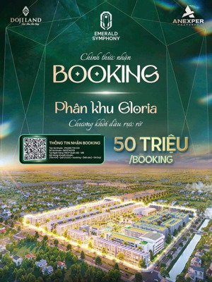 chính thức nhận booking phân khu gloria - dự án doji emerald symphony