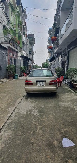 bán nhà 4t thới an, xe hơi đổ cửa, quận 12, vào ở ngay, nhỉnh 6 tỷ 200