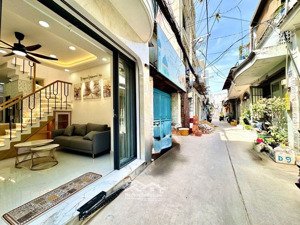 (hẻm oto thông) huỳnh văn nghệ - tân bình - 2 tầng btct - dọn vào ở ngay - khu nhà cao tầng