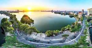 bán nhà phố lạc long quân tây hồ, 42 tỷ, 110m2, mặt tiền 13m, ô tô, sát hồ tây