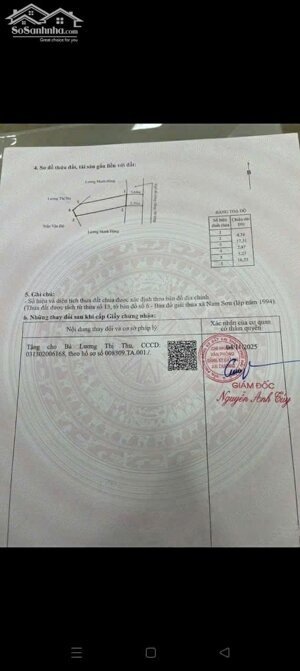 CHÀO BÁN LÔ ĐẤT CÁCH THƯỢNG – NAM SƠN – GẦN QL5 MỚI