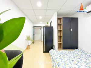 studio full nt giá rẻ gần chợ hạnh thông tây - free nửa tháng tiền phòng cho khách yêu