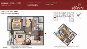 cắt lỗ cực sốc - căn 1.5 ngủ rose residence - 1,940 tỷ bao phí thuế