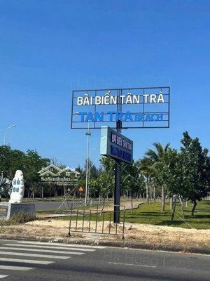 bán lô đất mặt tiền đường trà lộ, vị trí gần bãi tắm tân trà