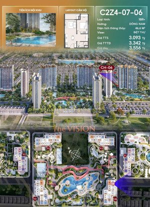 độc quyền căn 1pn+ view biệt thự tại dự án masteri era landmark