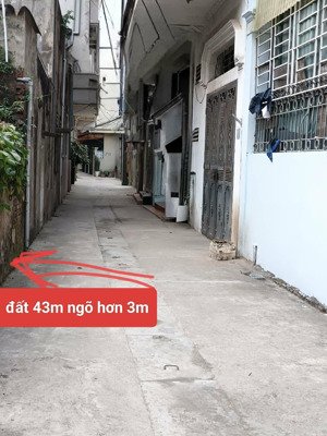 bán gấp 5.4 tỷ 43m đất thôn an bình, xã an khánh, hà nội,ngõ ô tô 