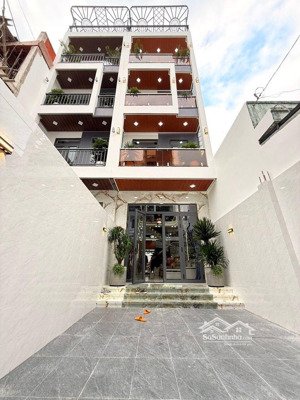 nhà 4 tầng full nội thất đường thạnh xuân 24 phường thạnh xuân q12 dt 10m2(4x25) hẻm 6m 7,6 tỷ