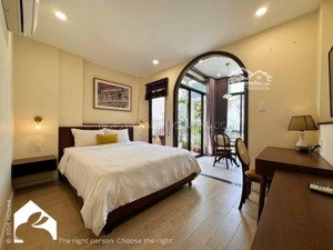 cho thuê căn hộ mini - tách bếp ban công 35m2 ngay cầu ông lãnh quận 1 - nguyễn khoái quận 4