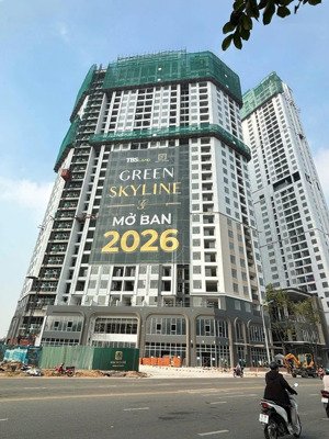 green skyline - dự án chủ đầu tư xây 97% mới bán đợt 1- nhận nhà sớm vẫn thanh toán theo tiến độ