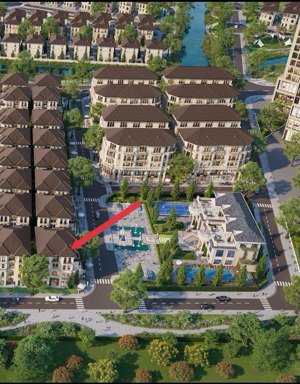 đầu tư khu đông: biệt thự thương mại - đối diện clubhouse - đối diện chung cư - 4 tầng tk cổ đ