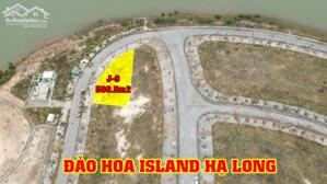 Bán rẻ ô đất mặt biển 500.5m2 Đảo Hoa Island đối diện Vinhomes Hạ Long Xanh, sổ đỏ cầm tay