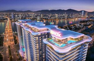 căn góc 2pn dự án the legend đà nẵng view sông hàn, pháo hoa và view biển - mua trực tiếp cđt