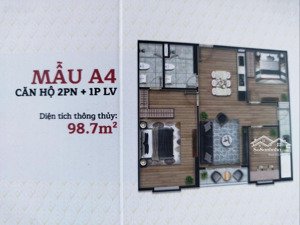 9,9 tỷ, 98m2, 2pn, 2wc, 1lv. q. nam từ liêm, hn