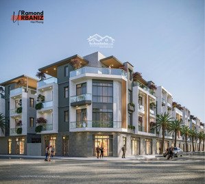 ramond urbaniz hải phòng - liền kề giãn xây 24 tháng | vốn chỉ 1 tỷ - cơ hội tăng giá rõ rệt