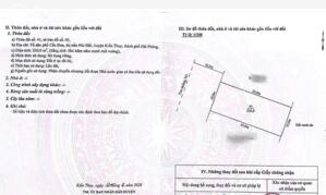 Bán lô đất tại TDP Cầu Đen, TT Núi Đối, Kiến Thụy, Hải Phòng