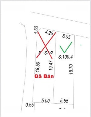 bán đất nở hậu tài lộc - sát kcn danh thắng - 100m2 - giá đầu tư