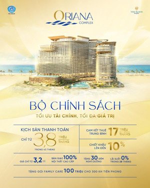 chỉ từ 3,8tr/tháng trong 43 tháng- sở hũu ngay căn hộ signature oriana complex - the maris vũng tàu