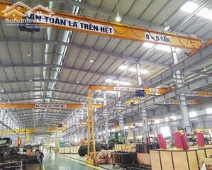 CHO THUÊ KHO XƯỞNG MẶT TIỀN QUỐC LỘ 50, CẦN GIUỘC, LONG AN 3000M2 SẴN CẨU TRỤC 5 TẤN