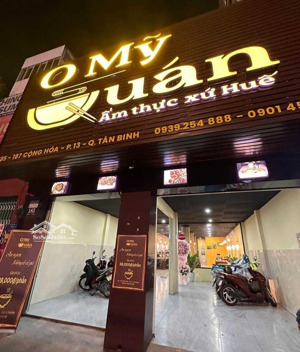 55 tỷ! bán mặt tiền ngay cộng hòa, phường 13, quận tân bình - 7.3x34m nở hậu 16m - 4 tầng