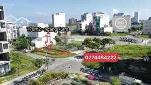 bán lô góc 2mt đường nguyễn cơ thạch ngay bãi biển sơn thuỷ - diện tích 178m2 - giá 19 tỷ