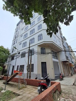 cho thuê nhà phố nguyên văn trỗi, hoàng mai 80m2, 8 tầng, lô góc, thông sàn, thang máy, giá 65tr