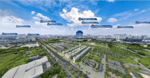 bán liền kề thương mại palmy biztown nhỉnh 8 tỷ đối diện vinhome olympic lh 