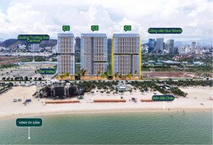 quỹ ngoại giao căn 1pn+ diện tích 45.5m2 thông thủy giá full 2tỷ3 view bể bơi [sun centro town]