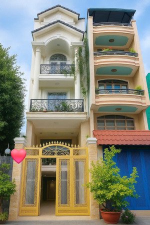 bán nhà mặt tiền khu bàn cờ bình phú quận 6 104m2 1 hầm 5 lầu chừa thang máy 13.5 tỷ