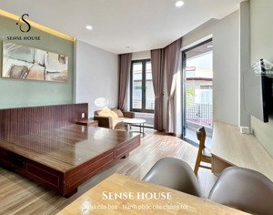 cho thuê căn hộ cao cấp 35m2 có cửa sổ đầy đủ nội thất