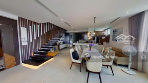 bán penthuose thông tầng belleza q7-185m2,3pn+3wc+1 p.karaoke+full nt-view sông-giá : 9.5 tỷ .