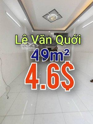 bán nhà 49m2 hxh ngay giao lộ mã lò nhỉnh 4ty